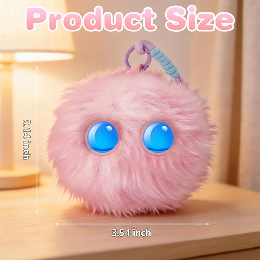 AI Smart Stuffed Animal, Cute Interactive Electronic Toys, Emotional Eyes, Bedtime Story, Multilingual Learning, Unique Gifts