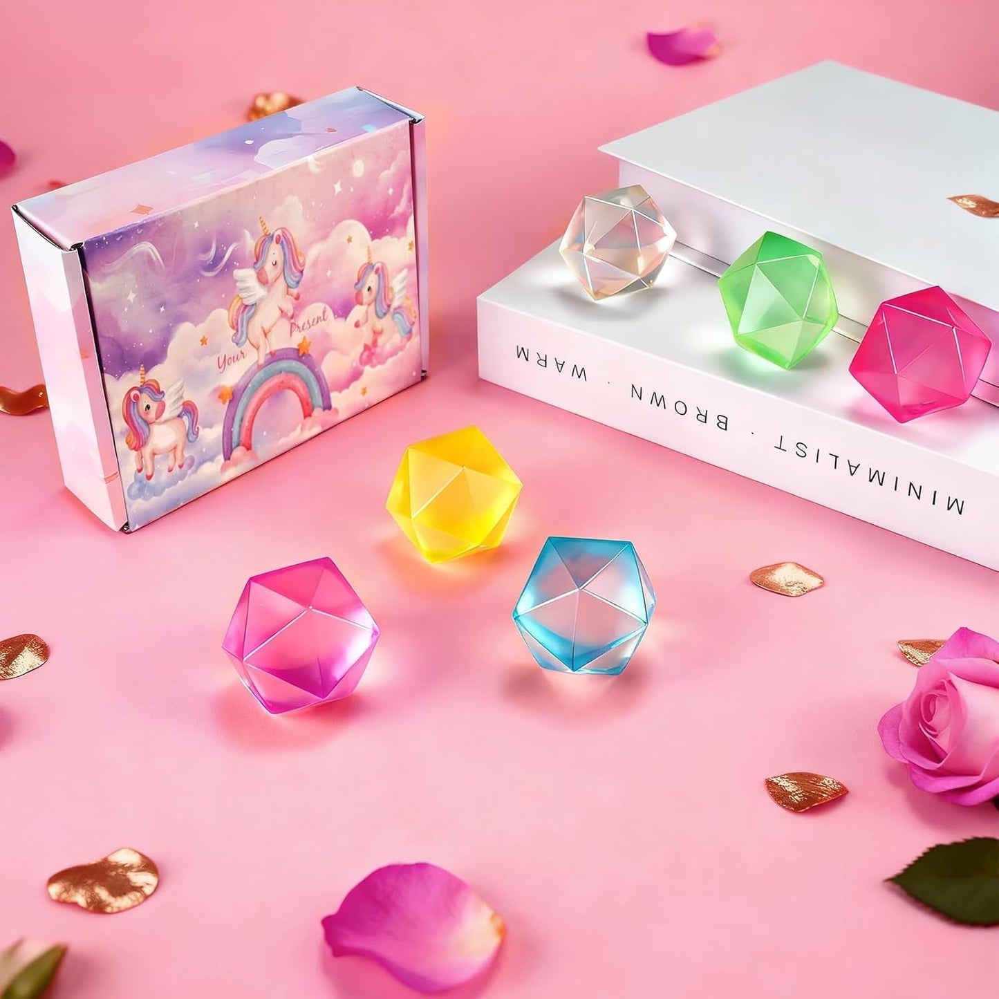 Fidget Toys Stress Balls for Kids & Adults - Stretchy Malt Sugar Squishy Balls, Squishy Sensory Squeeze Toys for Anxiety/ADHD Relief, Classroom Calming Toys (1.6'' Stretch Ball)