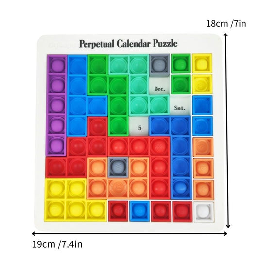 Pop Fun Calendar Jigsaw : Pop It And Challenge every day - Cykapu