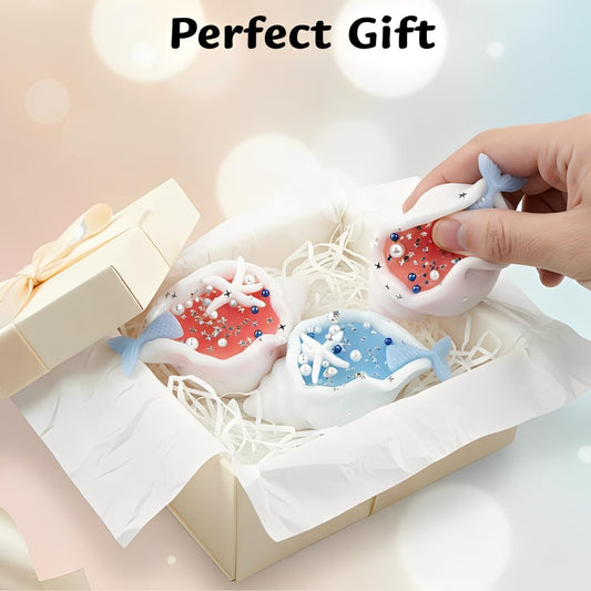 Gytera Ocean Seashell Conch Taba Squishy Fidget Toys Adults Kids, Conch Squeeze Sensory Toys for Kids with Autism, Squishies for Stress Relief Squishy Toys for Kids Toys for Ages 8-13 5-7 2-4